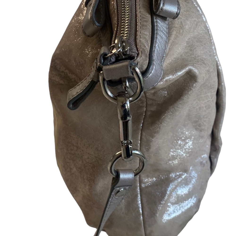 COACH MADISON SOPHIA METALLIC SATCHEL BAG - Picture 6 of 16